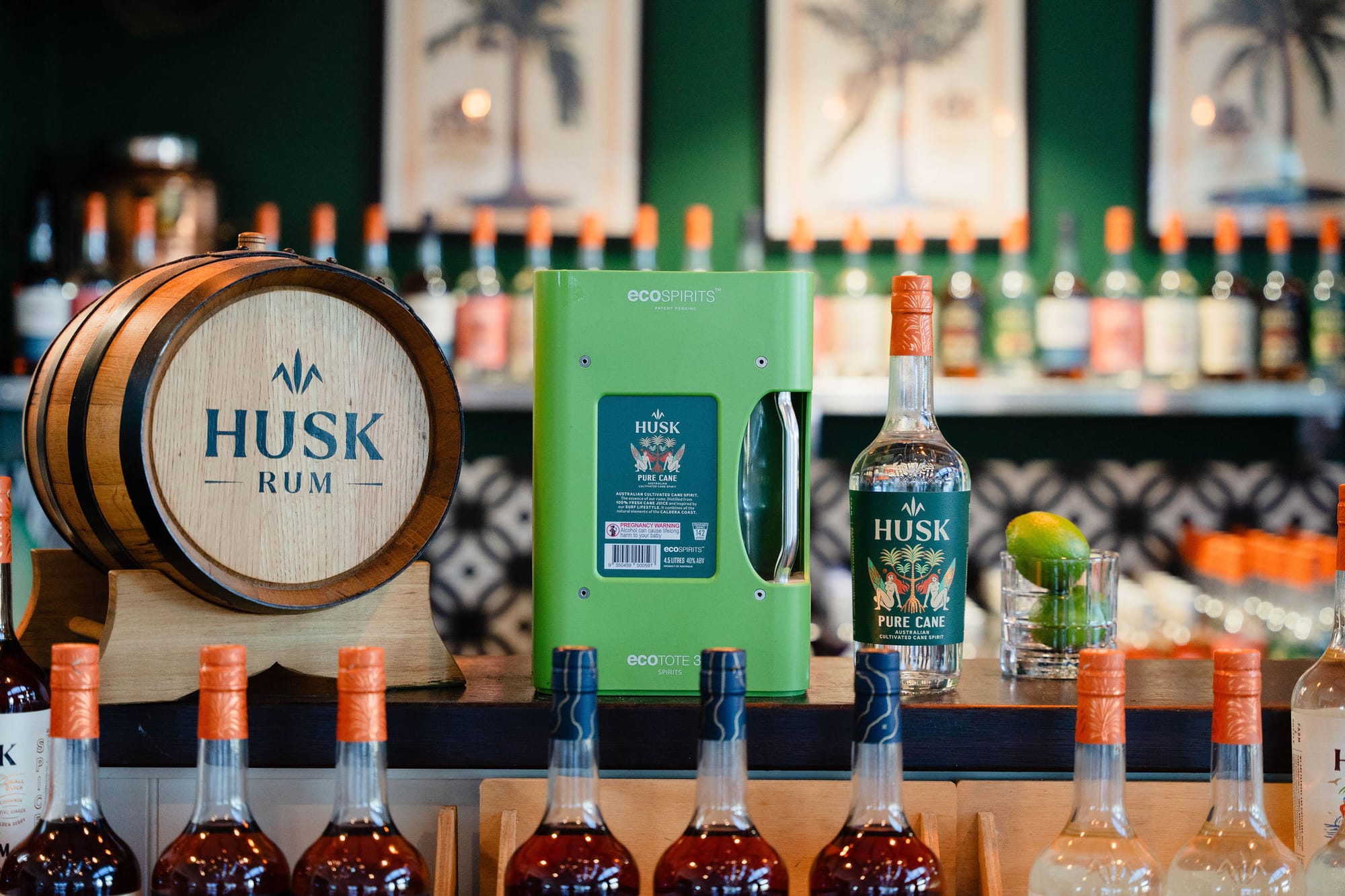 You can now get Husk rums in the sustainable ecoSPIRITS format. Photo: Supplied