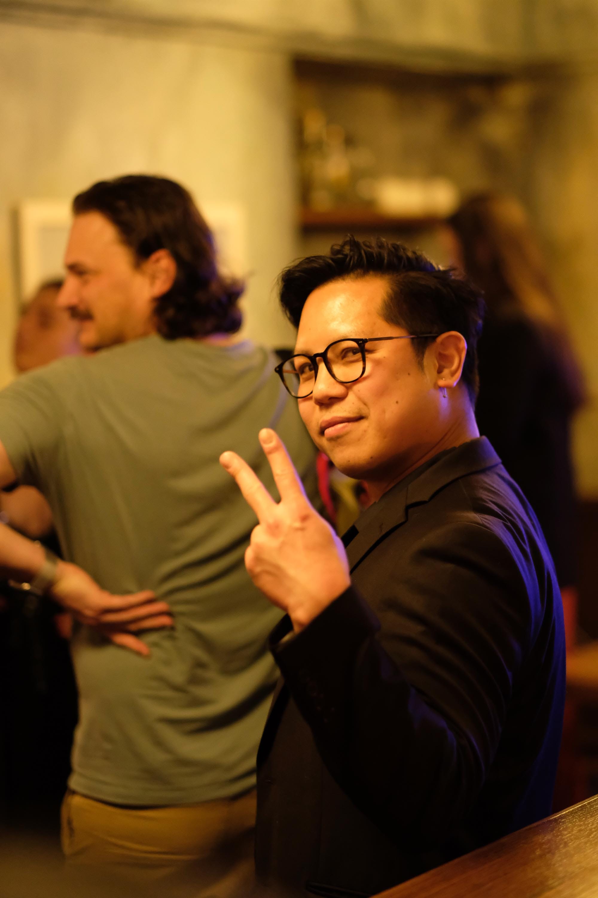 Yao Wong at the Boothby Best Bars Victoria Awards last week. Photo: Dominic Xavier