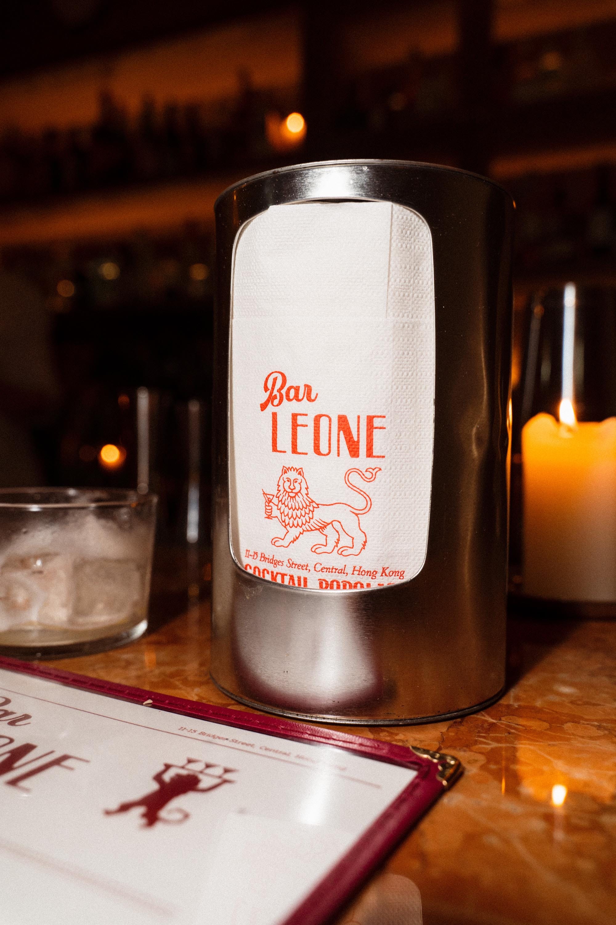 A lot of thought went into Bar Leone's iconography, says Lorenzo. Photo: Supplied