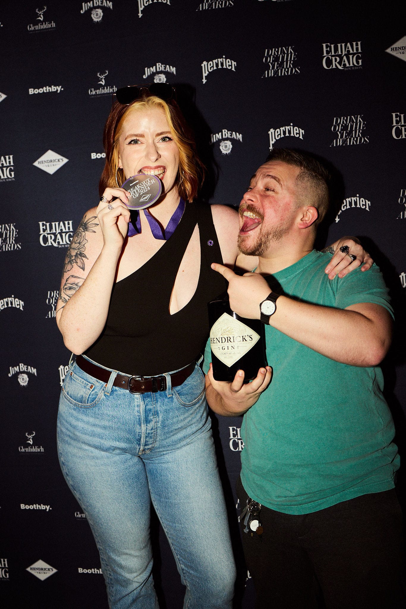 Alicia Clarke was presented with the Breakout Bartender of 2024 presented by Hendrick's. Photo: Tom Yau