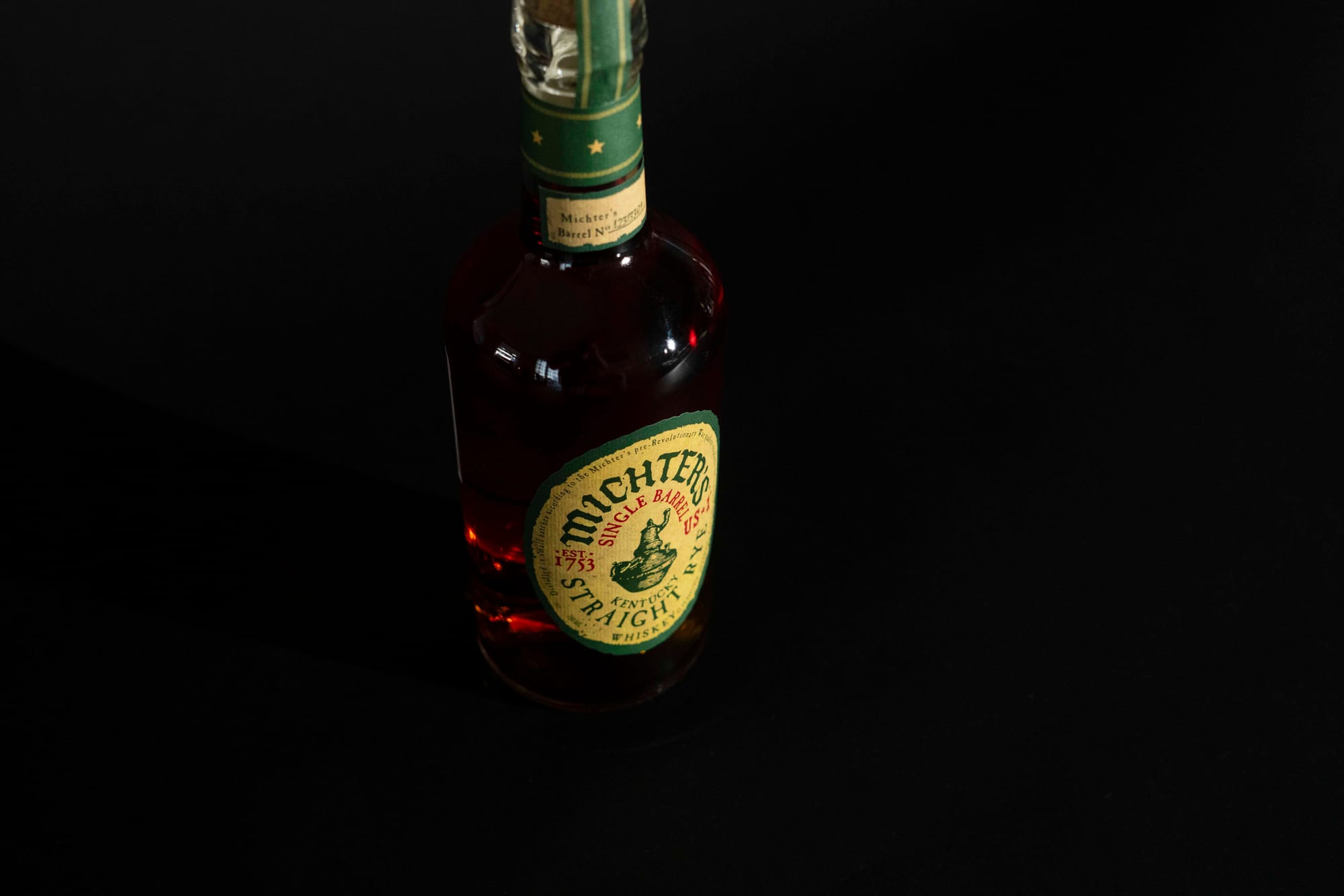 Michter’s US*1 Single Barrel Kentucky Straight Rye Whiskey. Photo: Boothby