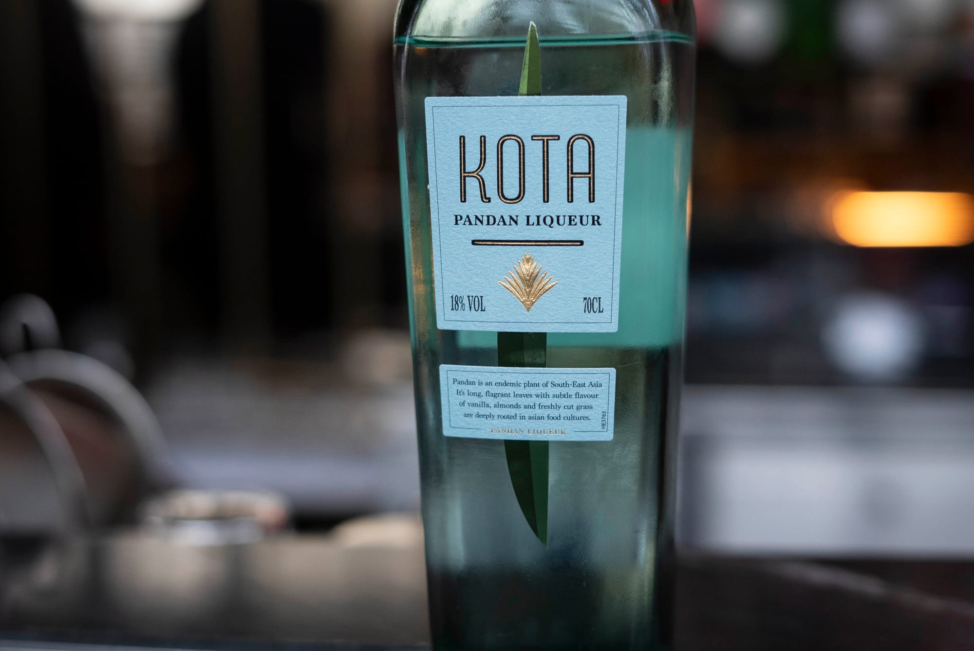 Kota Pandan Liqueur. Photo: Boothby