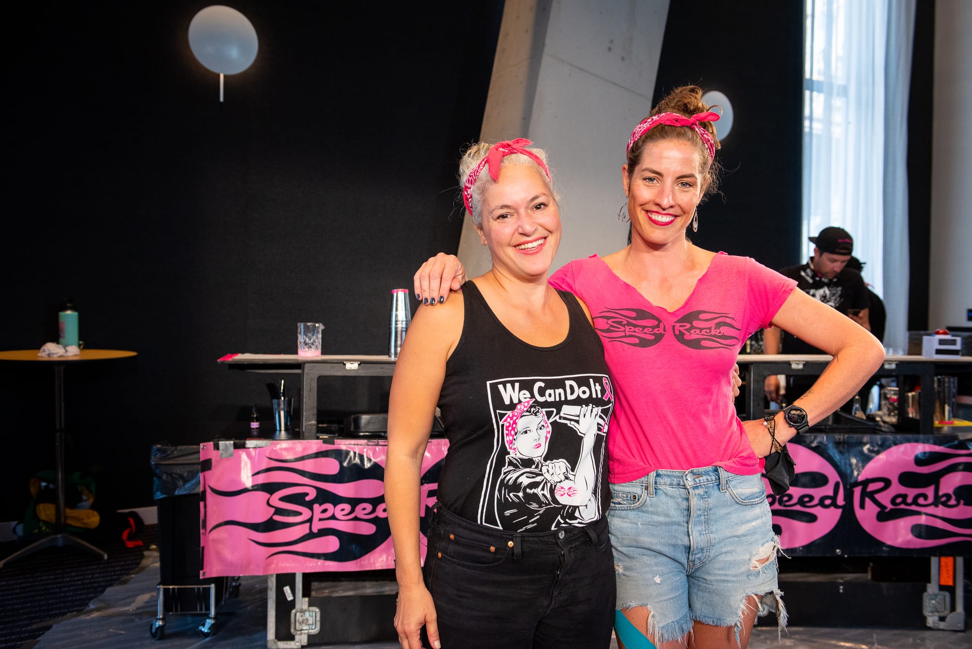 Speed Rack founders Lynnette Marrero and Ivy Mix. Photo: Gabi Porter