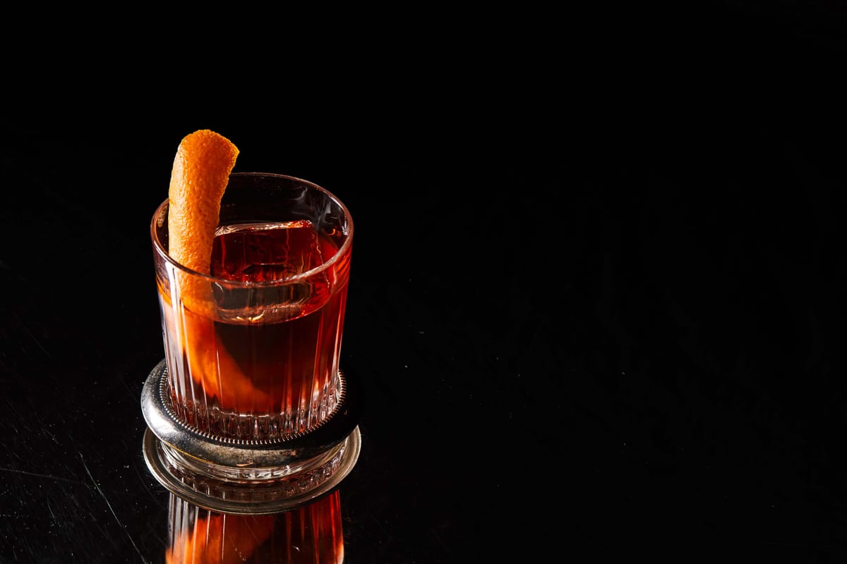This Backlash recipe from The Everleigh is a low-ABV Negroni riff