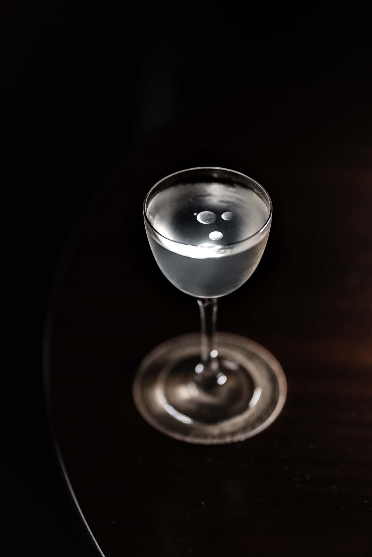 Maybe Mae's Clare de Lune cocktail is a celebration of late summer and autumn fruit