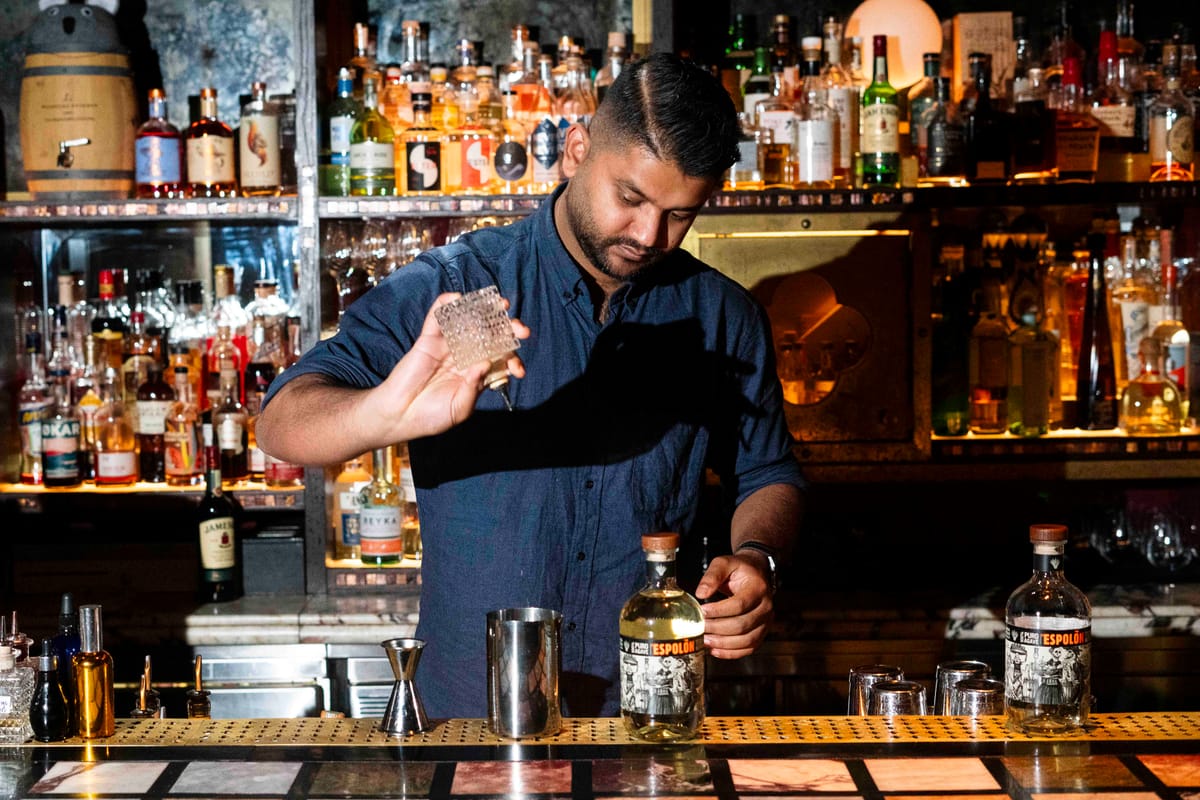 ‘I am a nerdy sort of bartender,’ says Hasan Mahbub