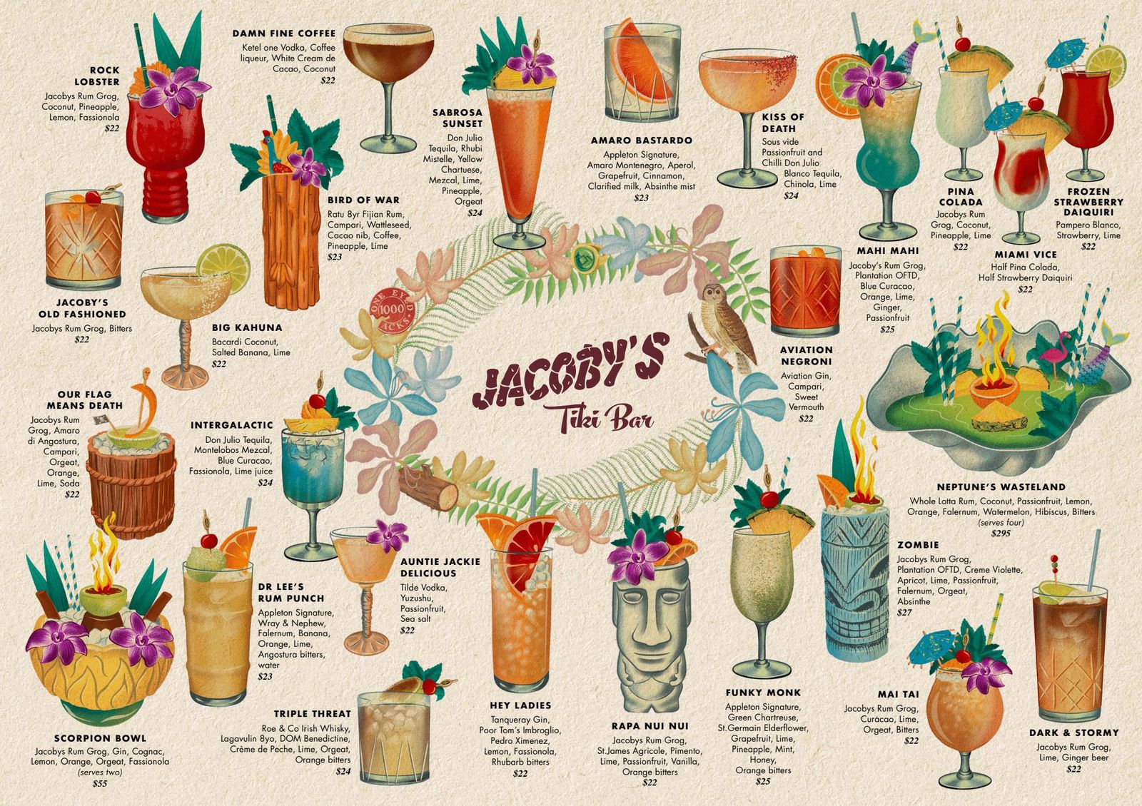 First look: get a sneak peak at the latest Jacoby's Tiki Bar cocktail ...