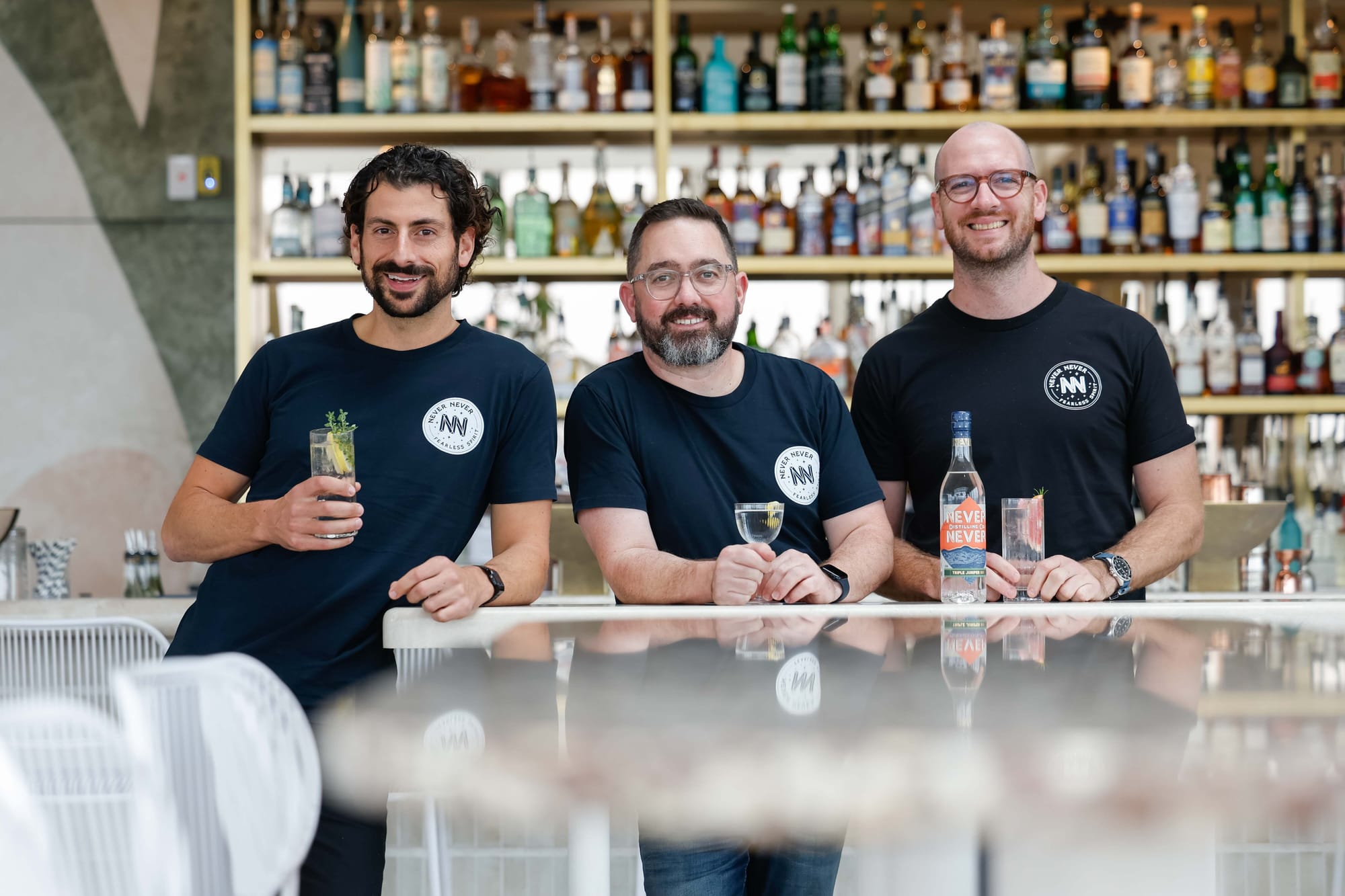 From left: George Georgiadis, Sean Baxter, and Tim Boast. Photo: Supplied