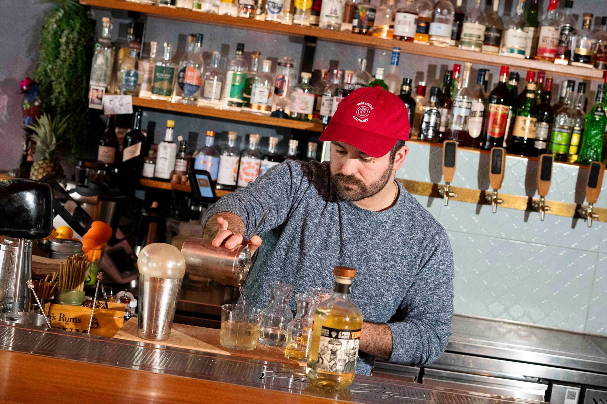 Jack Turner at Rude Boy in Hobart. Photo: Boothby