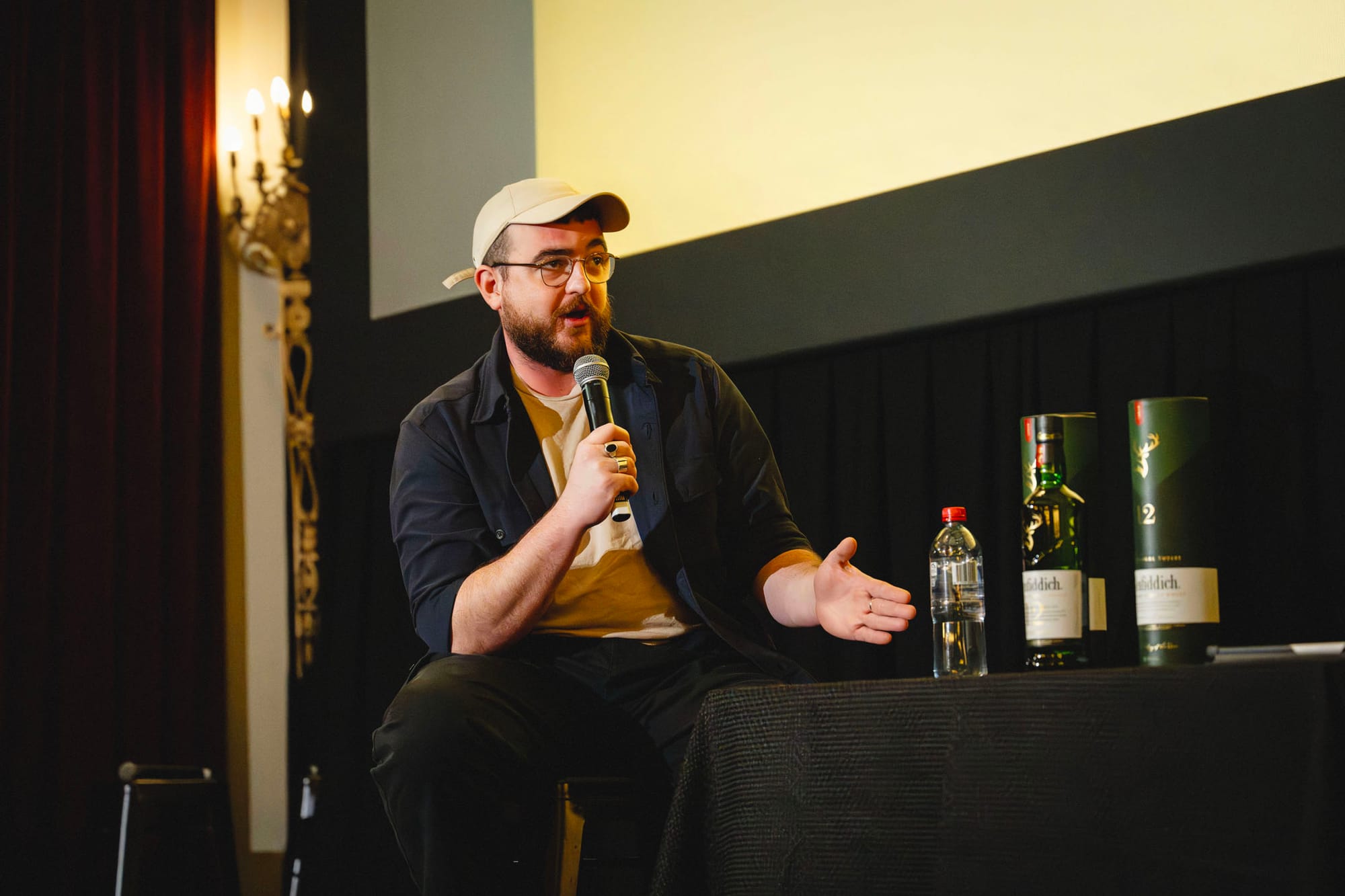 Evan Stroeve at the Better Bars Summit presented by Glenfiddich at Bartenders' Weekender. Photo: Christopher Pearce