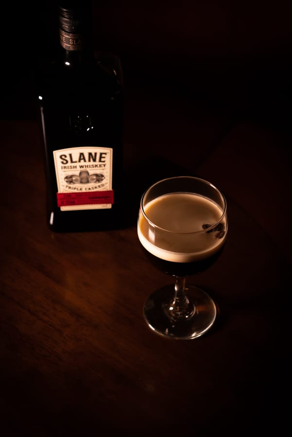 The Tip Of The Hat cocktail at Frank Mac's in Sydney. Photo: Boothby