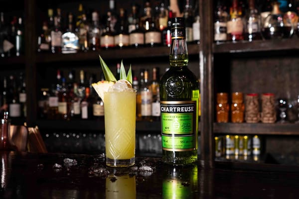 The Chartreuse Swizzle is a drink we love. Photo: Boothby