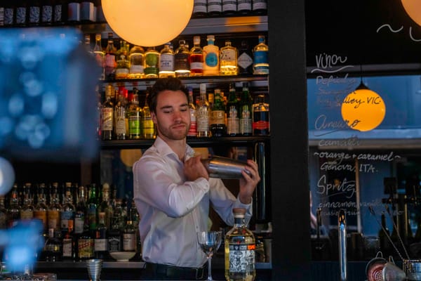 Callum McKay at Bar Brutus in Brisbane. Photo: Boothby