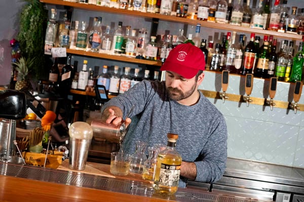 Jack Turner at Rude Boy in Hobart. Photo: Boothby