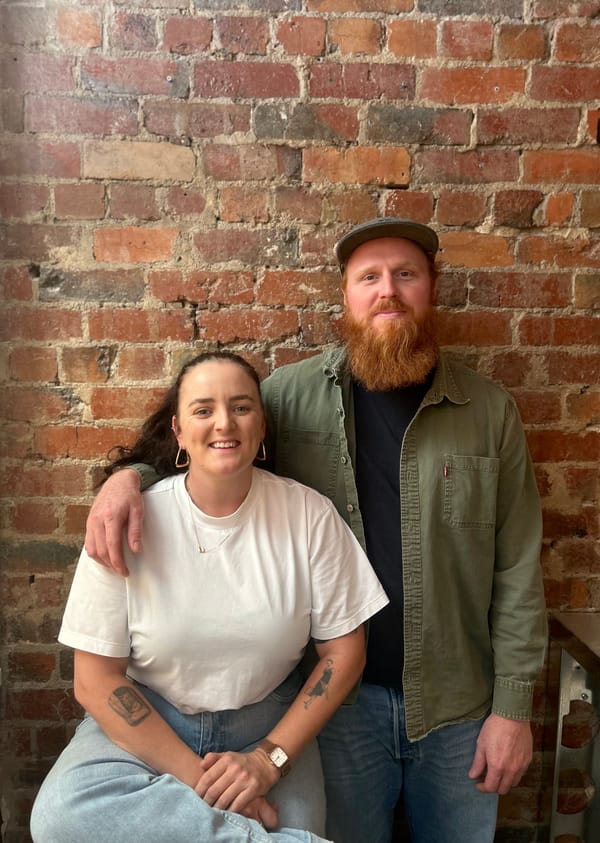 Belinda Linton and Luke Kelly from Pendant Public Bar. Photo: Supplied